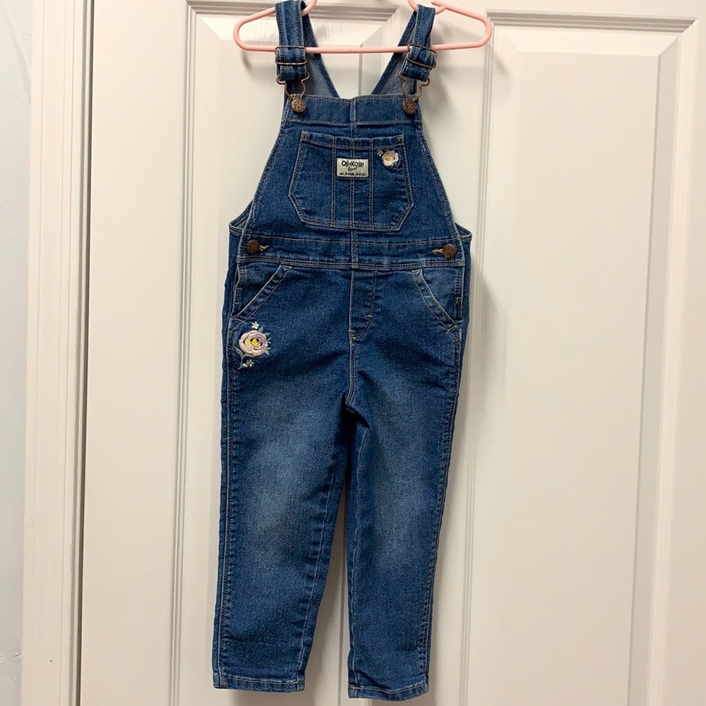OshKosh Toddler Girl Denim Overalls